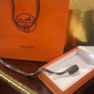 Hermès gift box ribbon and gift bag